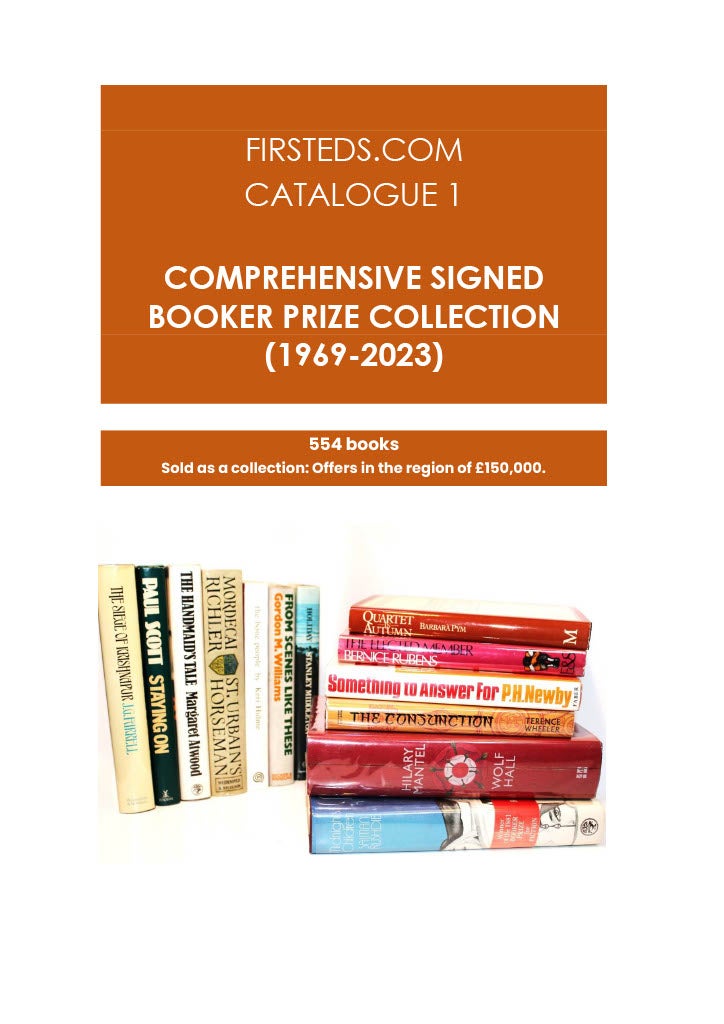 Catalogue 1 - WITHDRAWN A Comprehensive Signed Booker Prize Collection (1969-2023)