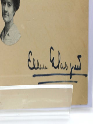 Signed autograph card
