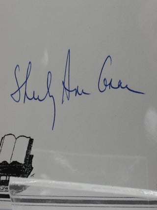 Signed autograph bookplate