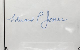 Signed autograph bookplate